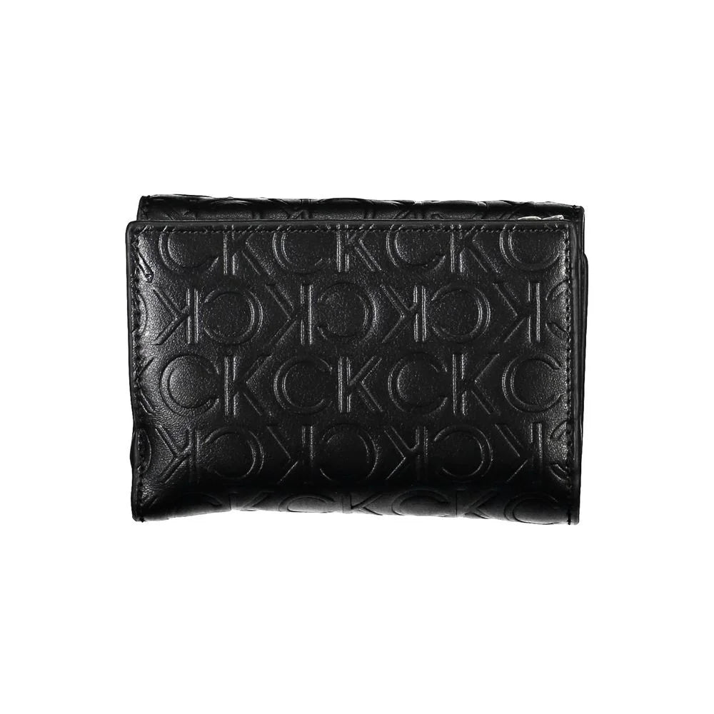 Calvin Klein Black Polyethylene Women Wallet - Wallets