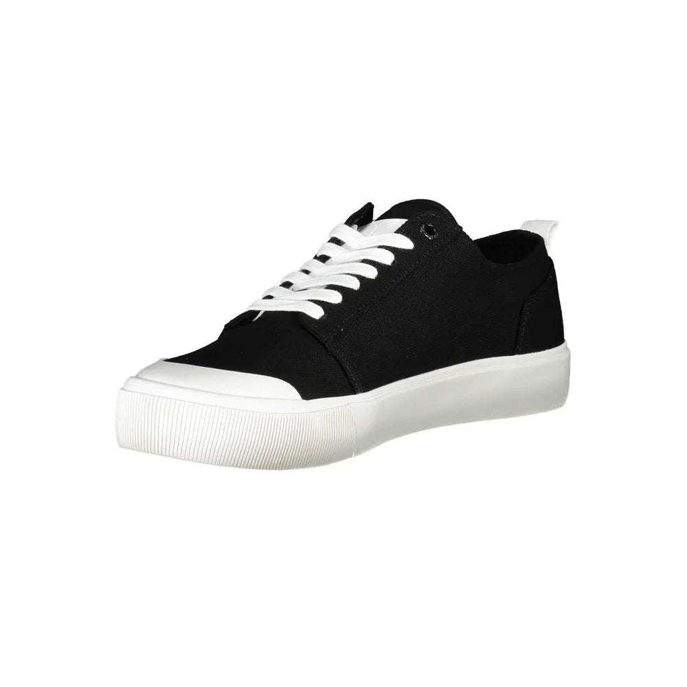 Calvin Klein Black Recycled Material Men Sneaker - Sneakers