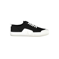 Calvin Klein Black Recycled Material Men Sneaker - Sneakers