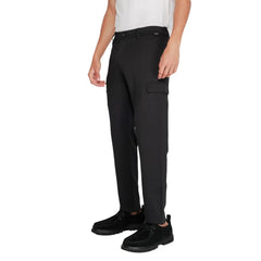 Calvin Klein Black Recycled Polyester Joggers Workout Pant