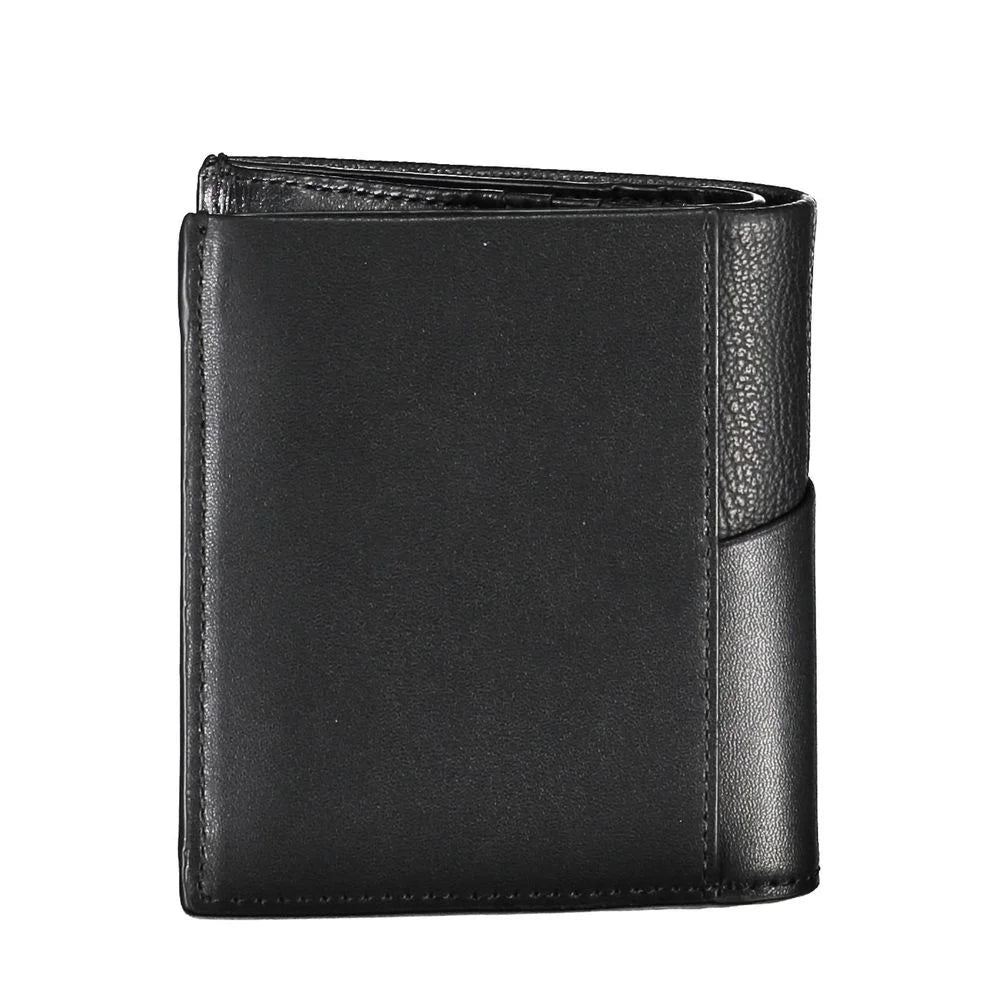 Calvin Klein Black Recycled Polyester Men Wallet - Wallets
