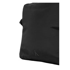 Calvin Klein Black Recycled Polyester Messenger Bag - Messenger Bags