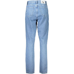 Calvin Klein Blue Cotton Jeans Denim