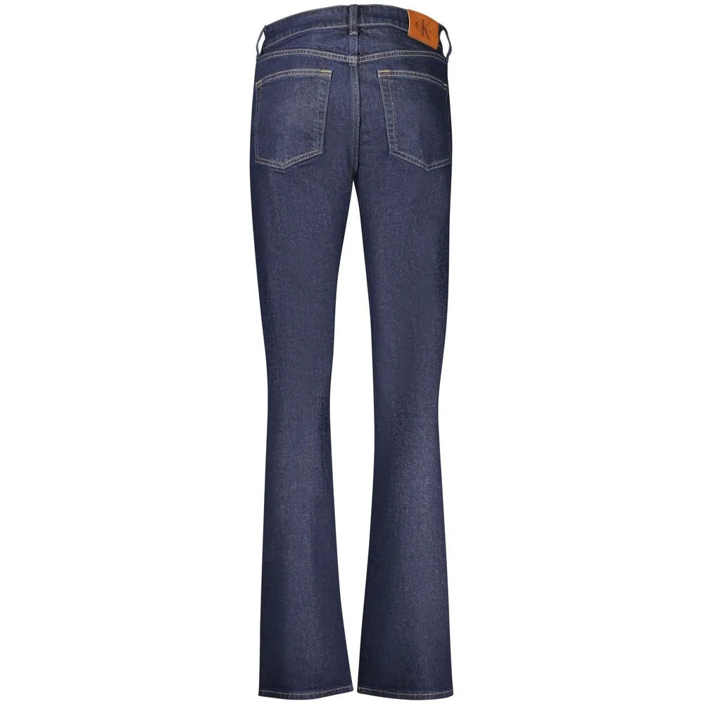Calvin Klein Blue Cotton Jeans Denim