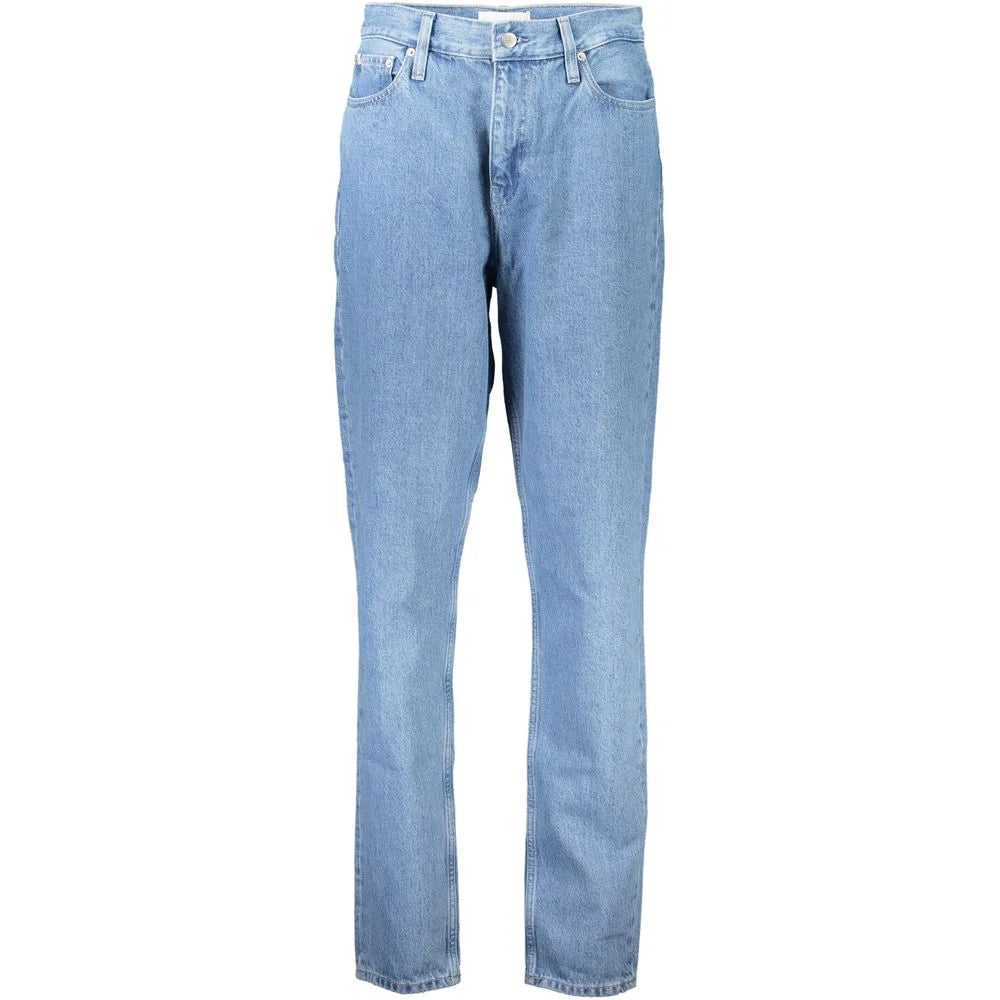 Calvin Klein Blue Cotton Jeans Denim - Jeans