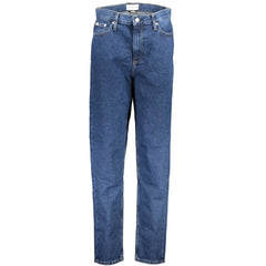 Calvin Klein Blue Cotton Jeans Denim - Jeans