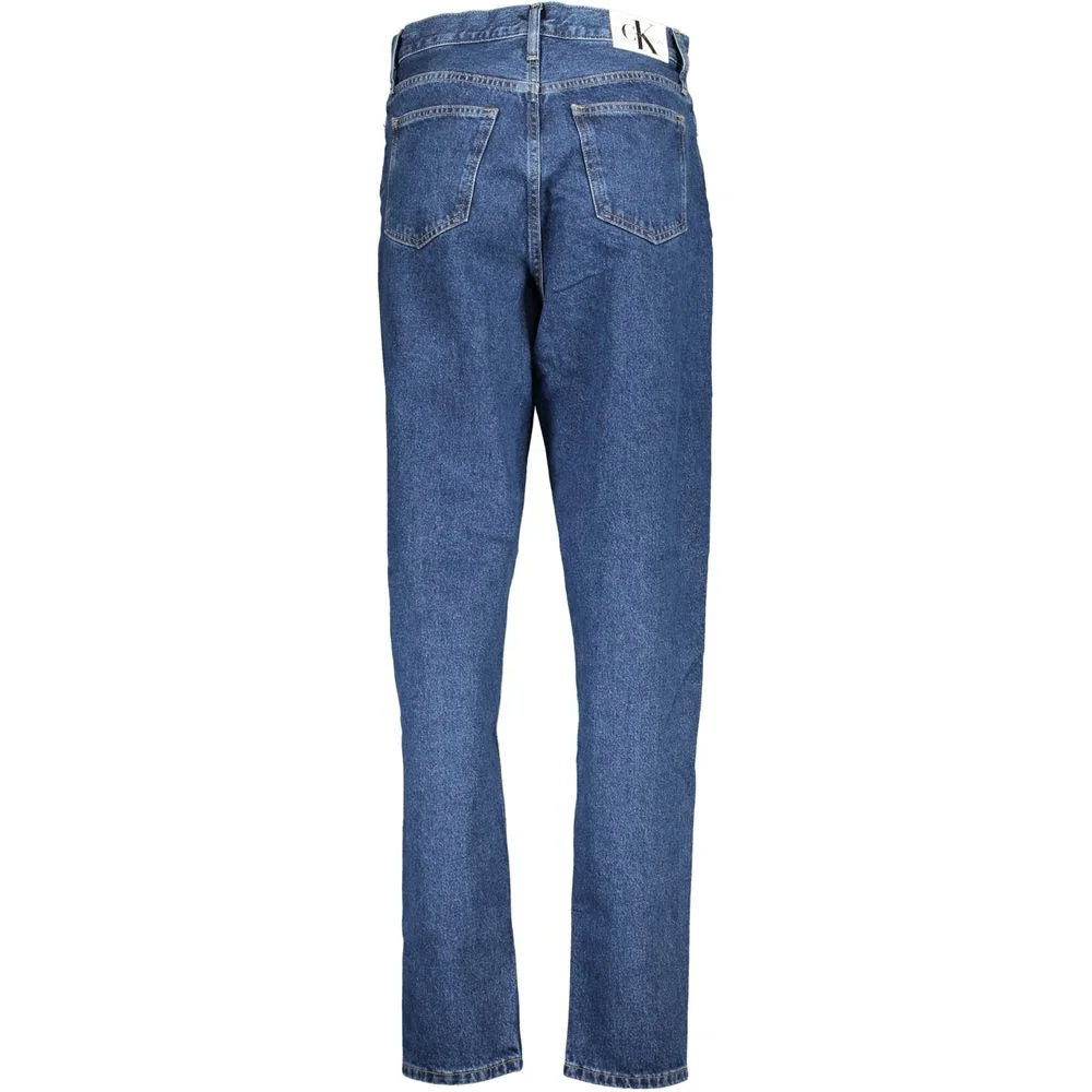 Calvin Klein Blue Cotton Jeans Denim - Jeans