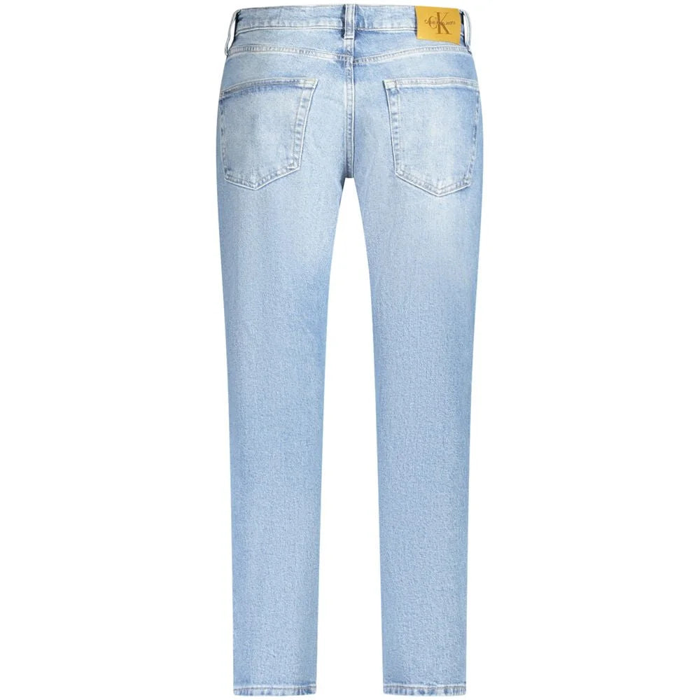 Calvin Klein Blue Cotton Men Jeans - Jeans