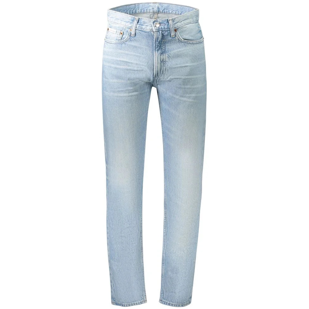 Calvin Klein Blue Cotton Men Jeans - Jeans