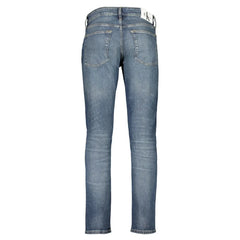 Calvin Klein Blue Cotton Men Jeans - W28 | L32 - Jeans