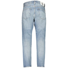 Calvin Klein Blue Cotton Men Jeans - W30 - Jeans