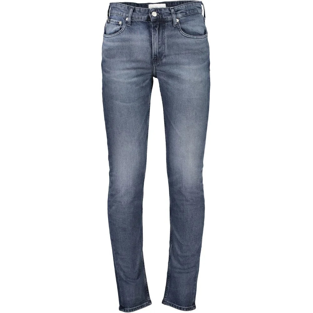 Calvin Klein Blue Cotton Men Jeans - W30 | L32 - Jeans