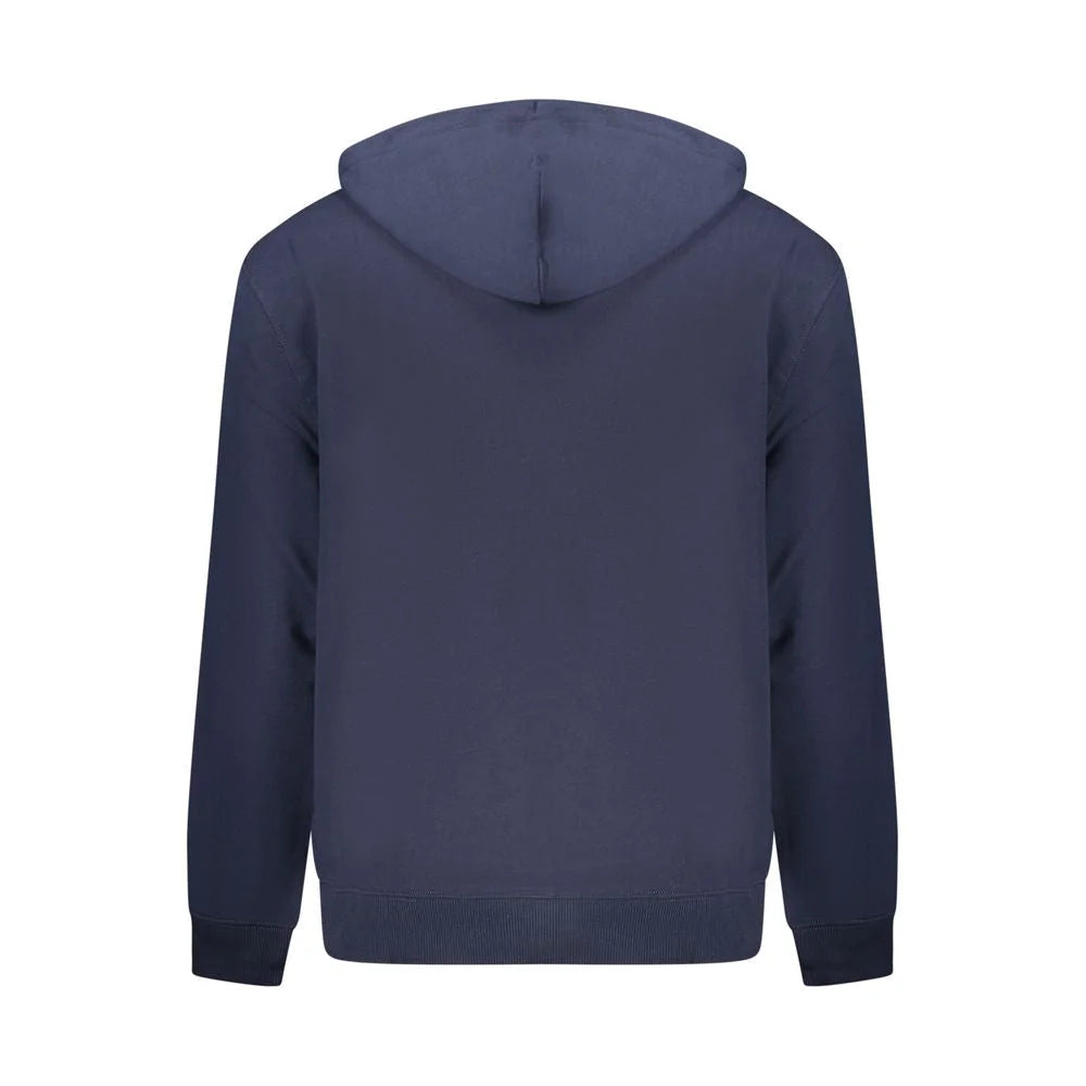 Calvin Klein Blue Cotton Men Sweater - Hoodies