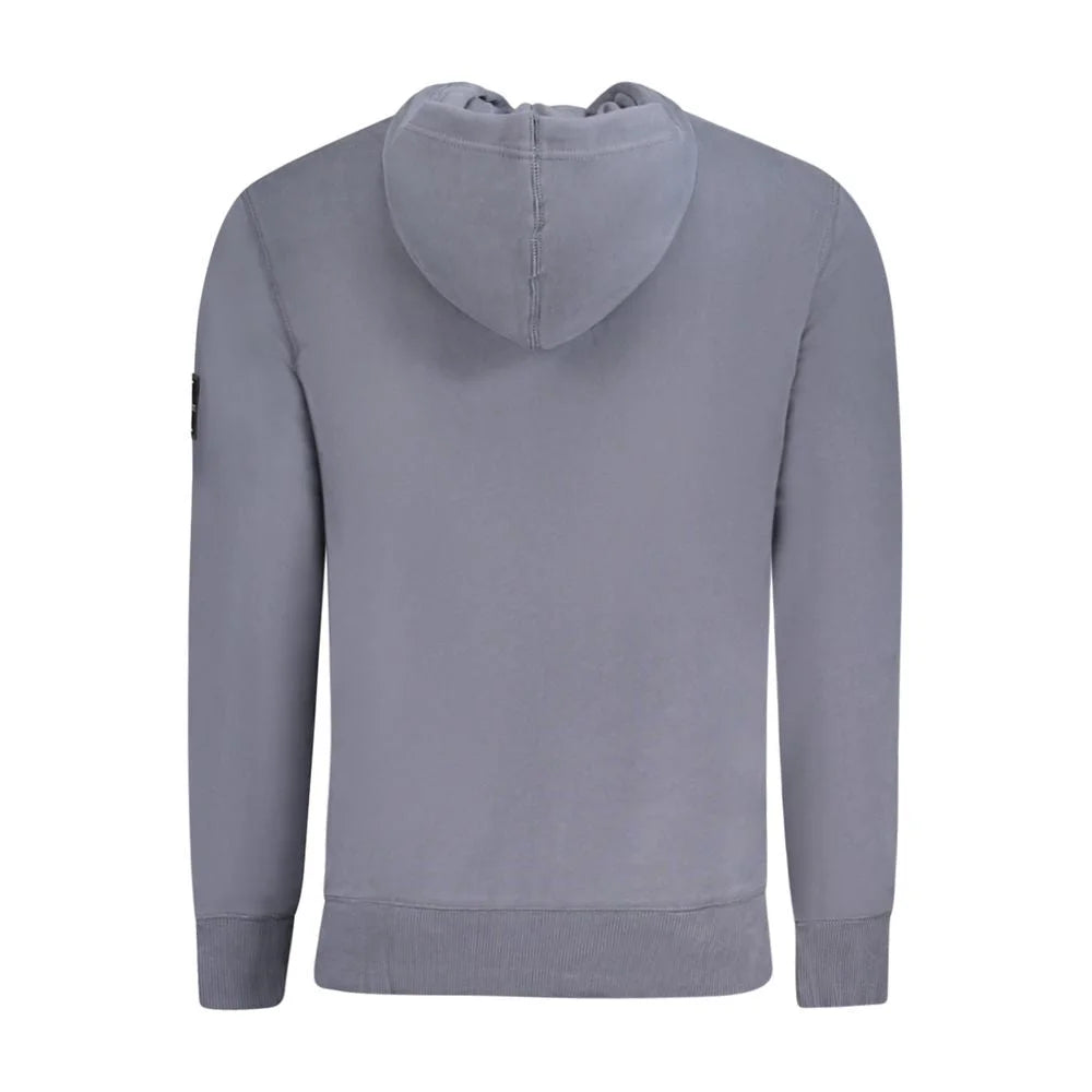 Calvin Klein Blue Cotton Men Sweater - Hoodies