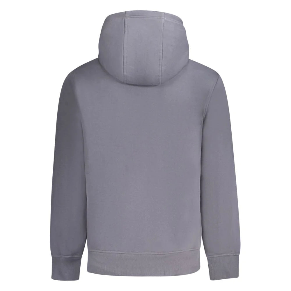 Calvin Klein Blue Cotton Men Sweater - Sweatshirts