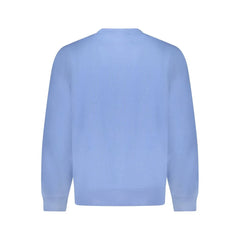 Calvin Klein Blue Cotton Men Sweater - Sweatshirts