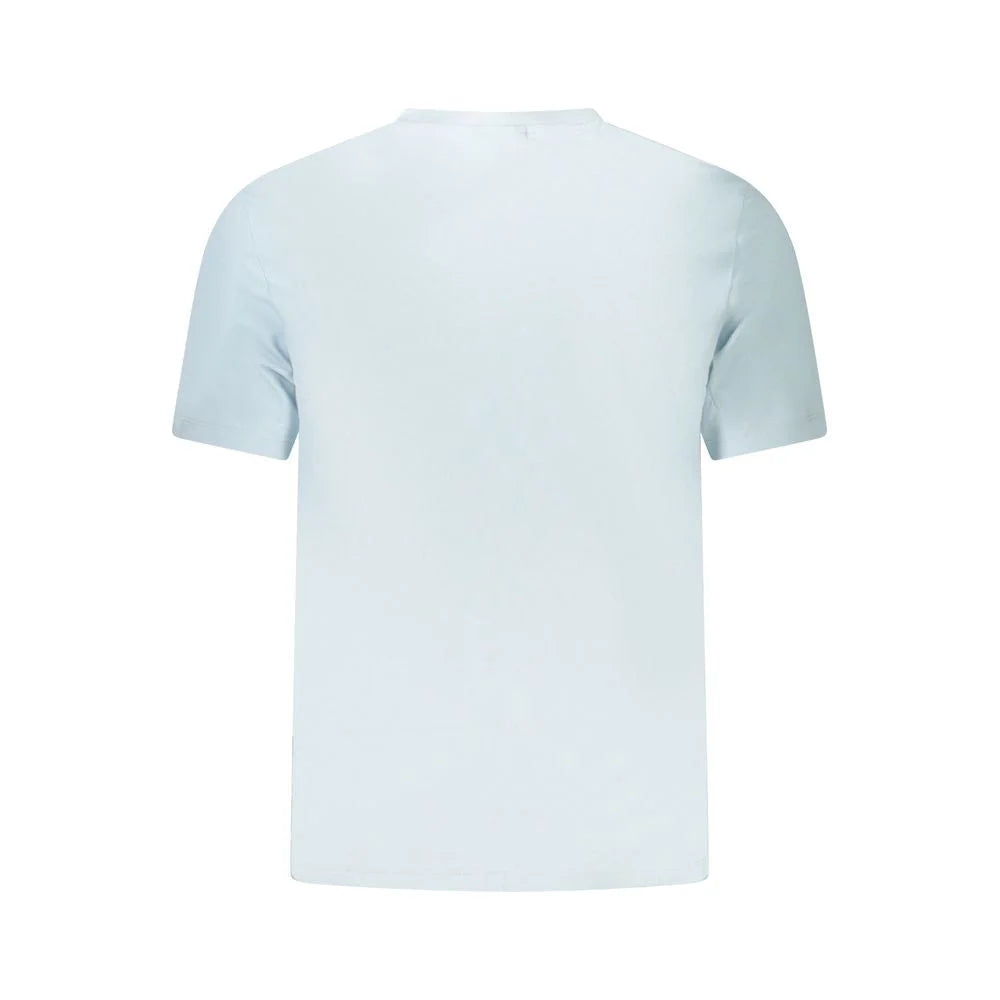 Calvin Klein Blue Cotton Men T-Shirt - T-Shirts