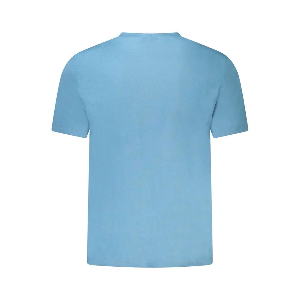 Calvin Klein Blue Cotton Men T-Shirt - T-Shirts
