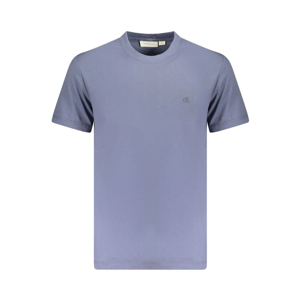 Calvin Klein Blue Cotton Men T-Shirt - T-Shirts