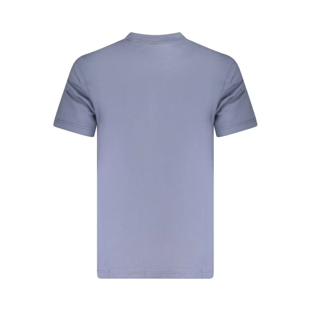 Calvin Klein Blue Cotton Men T-Shirt - T-Shirts