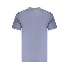 Calvin Klein Blue Cotton Men T-Shirt - T-Shirts