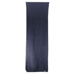 Calvin Klein Blue Cotton Scarf - Scarves & Shawls