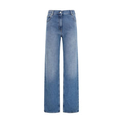 Vaqueros rectos de algodón azul de Calvin Klein