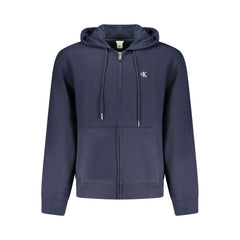 Calvin Klein Blue Cotton Sweatshirt