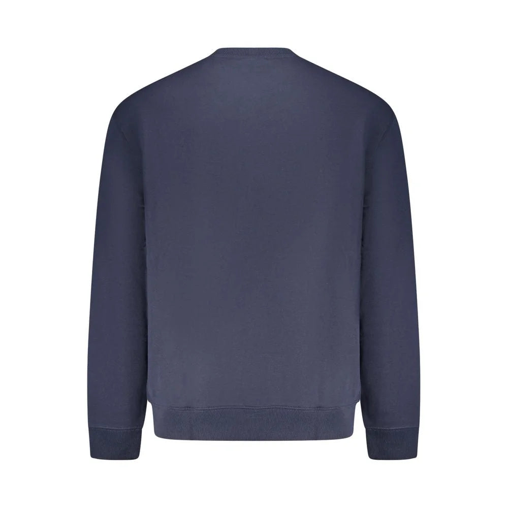 Calvin Klein Blue Cotton Sweatshirt