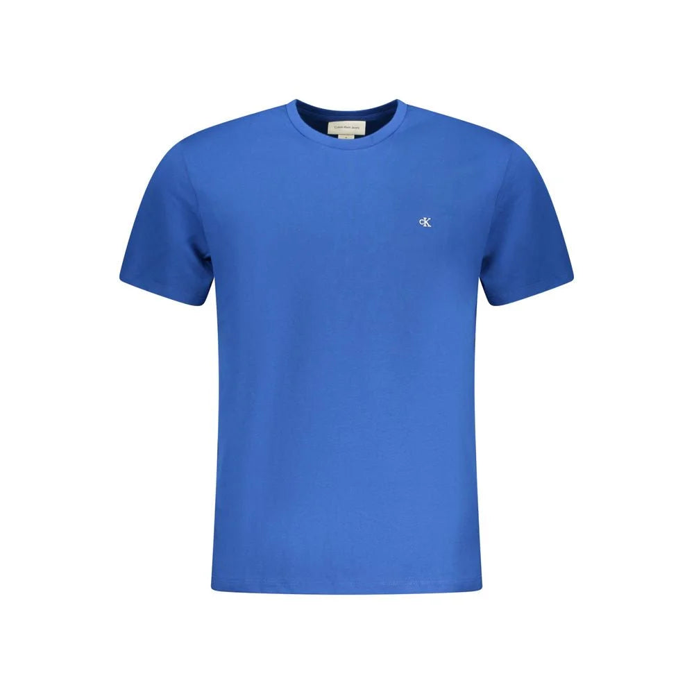 Calvin Klein Blue Cotton T-Shirt