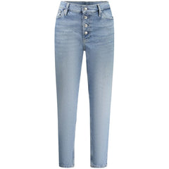 Calvin Klein Blue Cotton Women Jean - Jeans