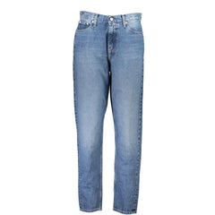 Calvin Klein Blue Cotton Women Jean - W24 | L30