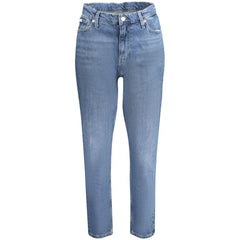Calvin Klein Blue Cotton Women Jeans - Jeans