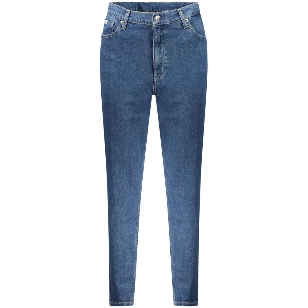 Calvin Klein Blue Cotton Women Jeans - Jeans
