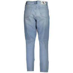 Calvin Klein Blue Cotton Women Jeans - Jeans