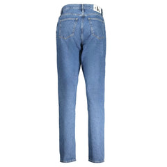 Calvin Klein Blue Cotton Women Jeans - Jeans