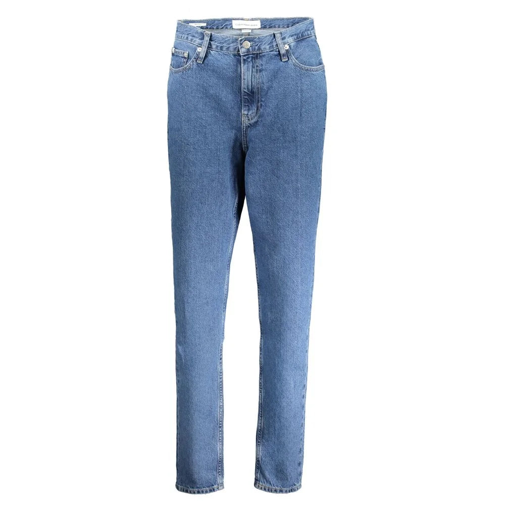 Calvin Klein Blue Cotton Women Jeans - Jeans