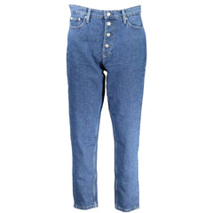 Calvin Klein Blue Cotton Women Jeans - W25
