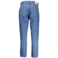 Calvin Klein Blue Cotton Women Jeans - W25