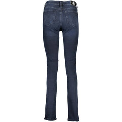 Calvin Klein Blue Cotton Women Jeans - W25 | L32 - Jeans