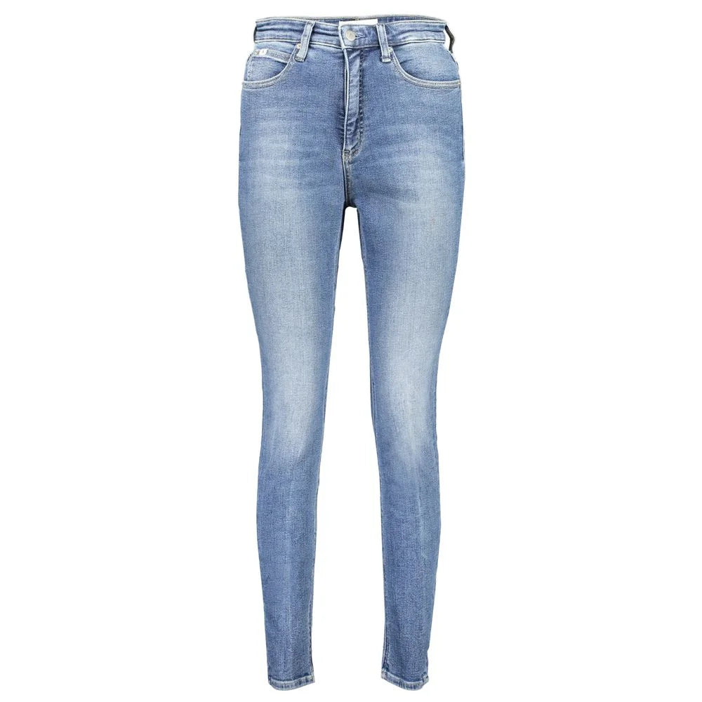 Calvin Klein Blue Cotton Women Jeans - W26 | L30