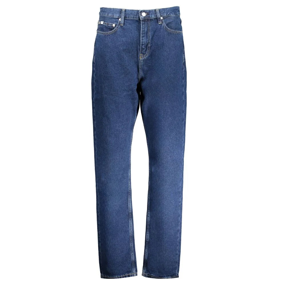 Calvin Klein Blue Cotton Women Jeans - W28 | L32