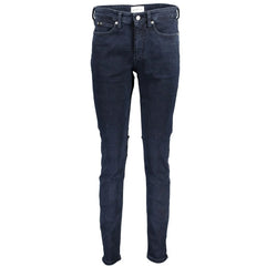 Calvin Klein Blue Cotton Women Skinny Jean - Jeans
