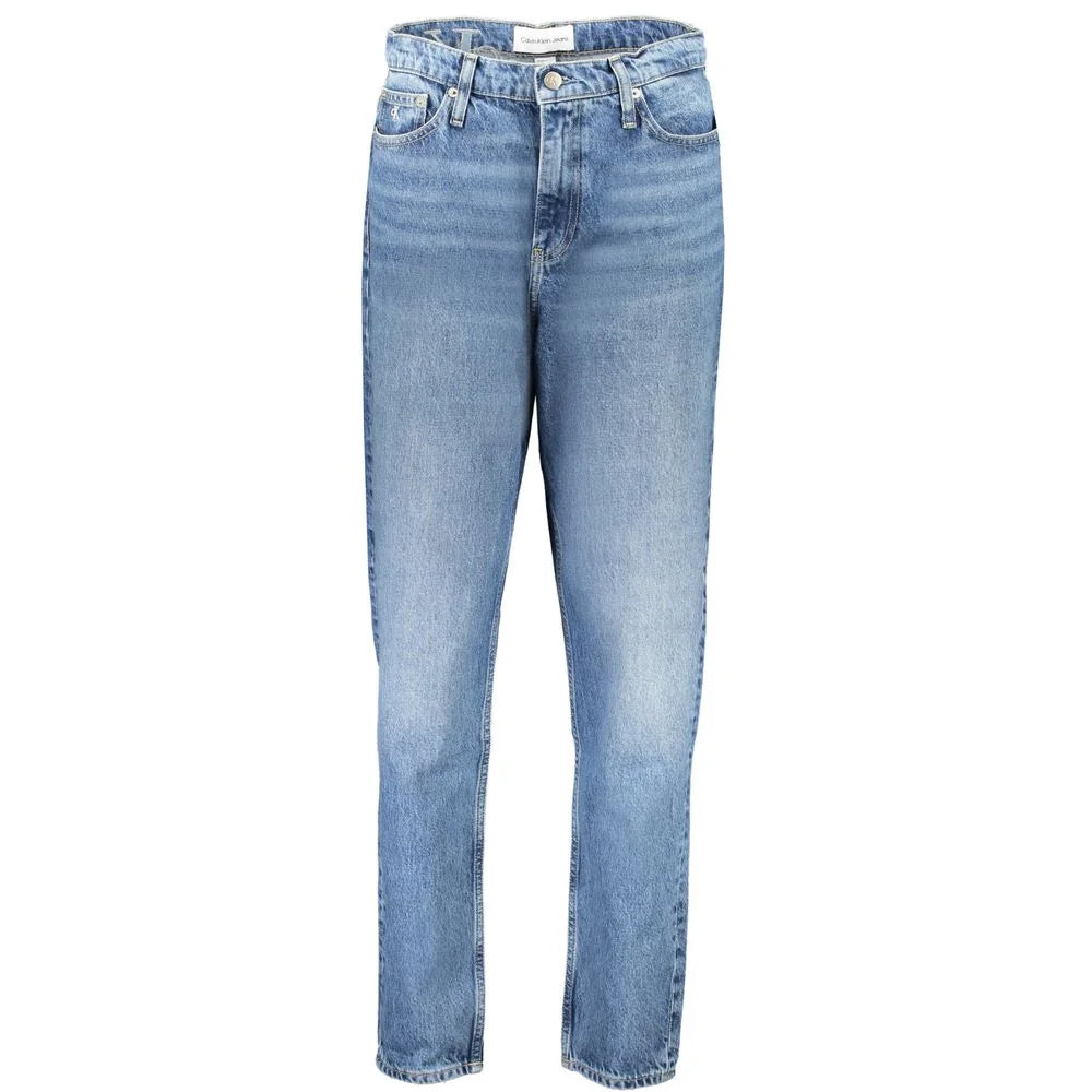 Calvin Klein Blue Cotton Women’s Jeans