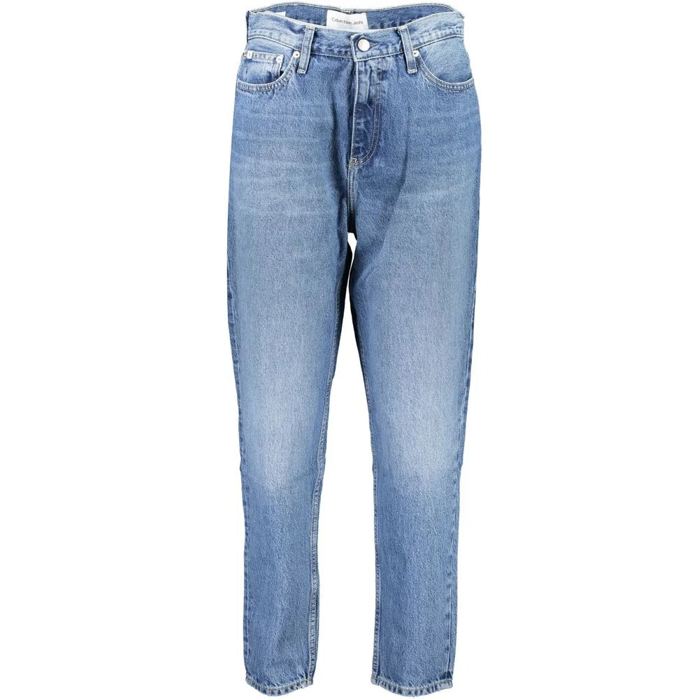 Calvin Klein Blue Cotton Women’s Jeans - Jeans
