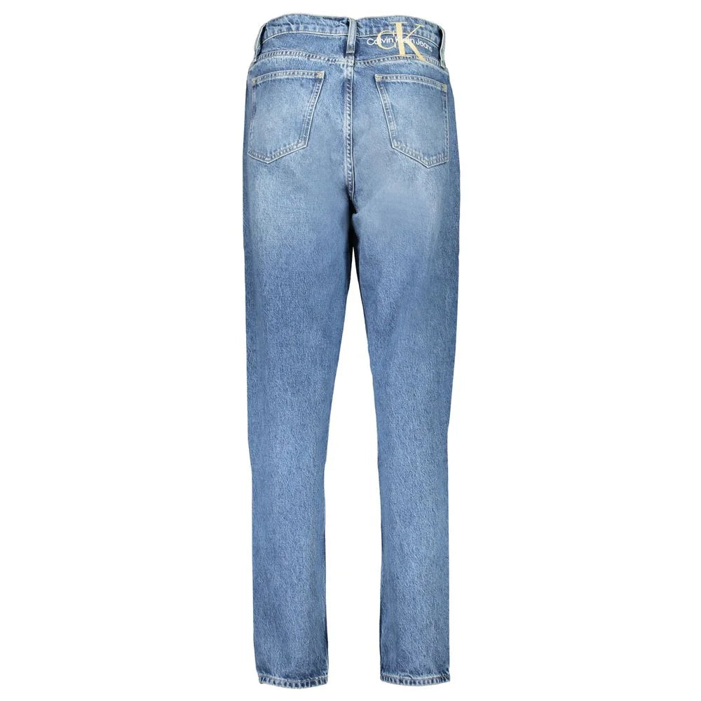 Calvin Klein Blue Cotton Women’s Jeans