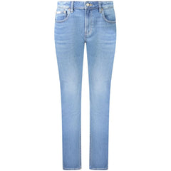 Calvin Klein Blue Cotton Women’s Slim Jean - Jeans