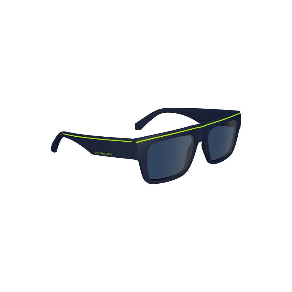 Calvin Klein Blue Plastic Men Sunglasses - Sunglasses