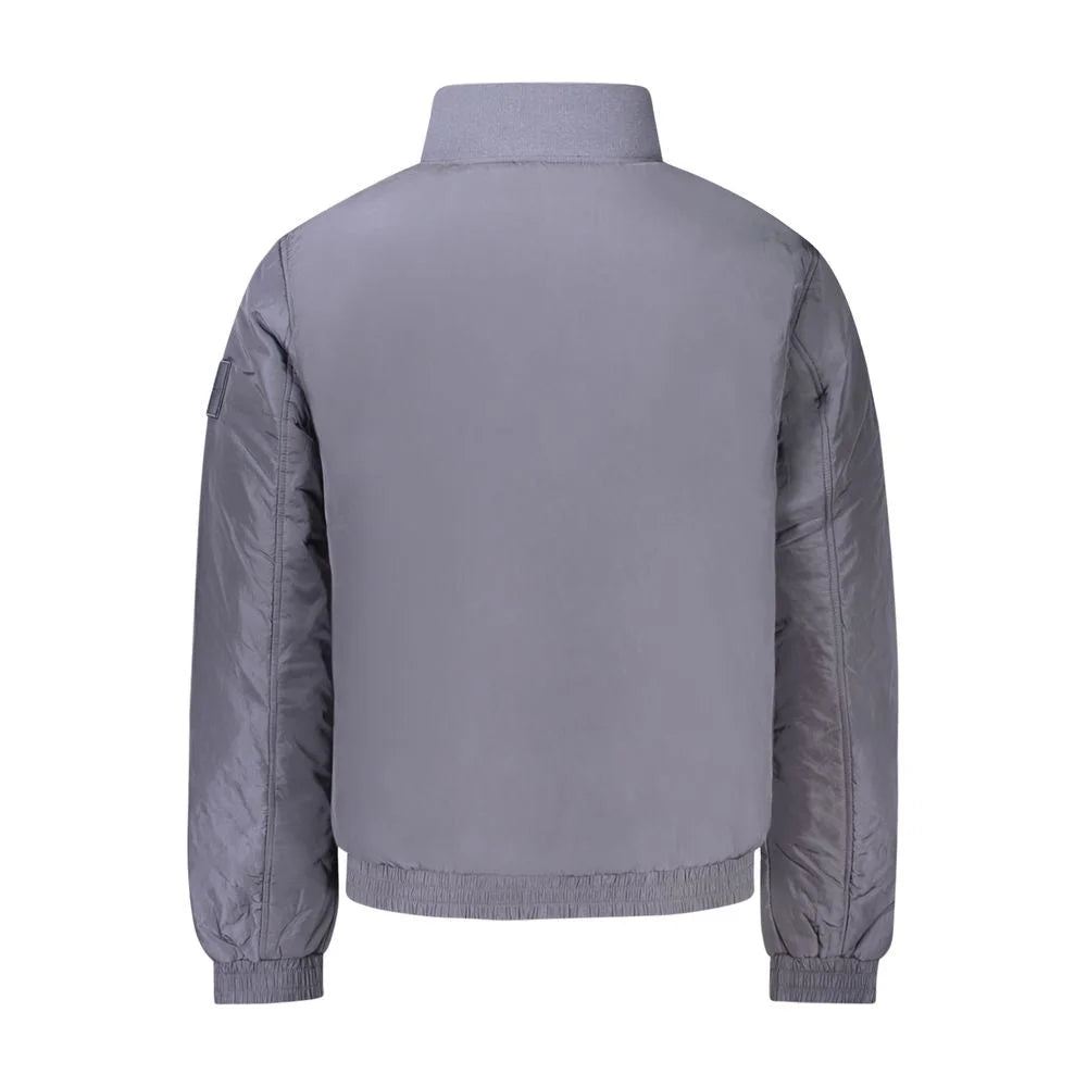 Calvin Klein Blue Polyamide Men Jacket - Bomber Jackets