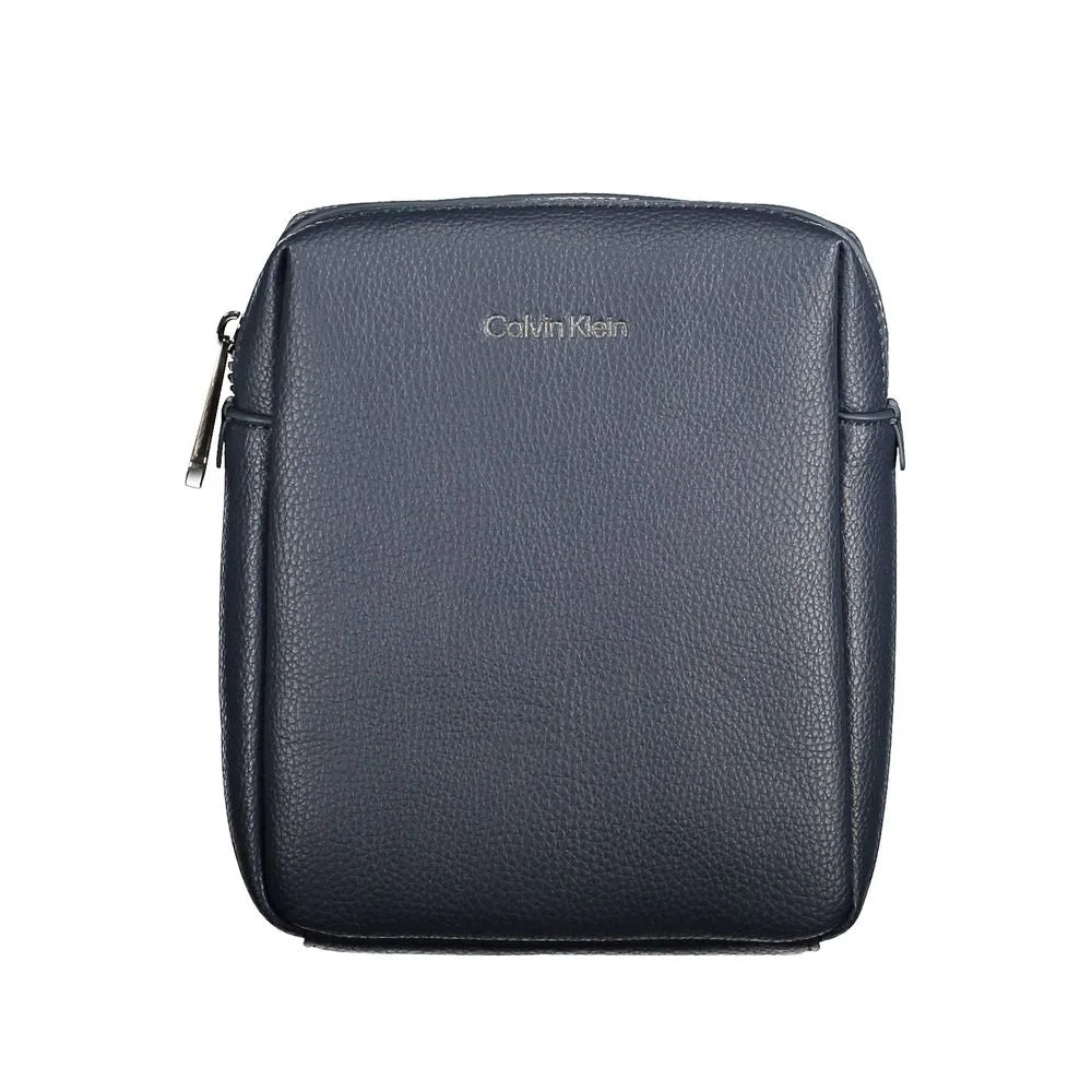 Calvin Klein Blue Polyester Men Shoulder Bag - Shoulder Bags
